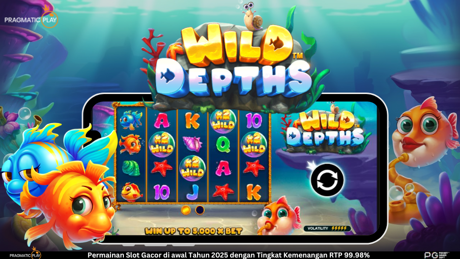 Slot Wild Depths: Ikan Laut Keberuntungan