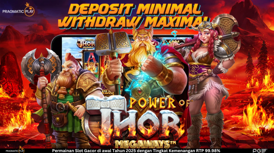 Power of Thor Megaways: Petualangan Seru di Dunia Dewa Petir
